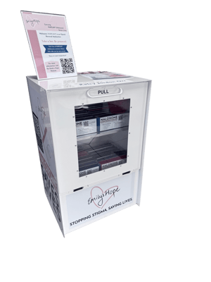 Large Naloxone Distribution Box Large Naloxone Distribution Box