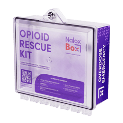 Small naloxone distribution box Small naloxone distribution box