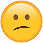 Confused Face Emoji