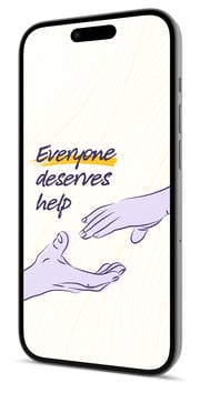 Everyone Deserves Help Phone BG 