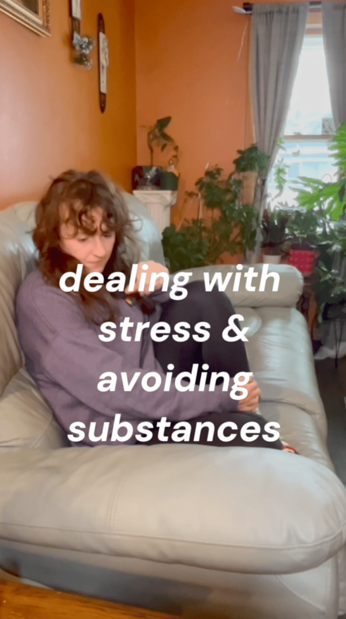 Dealing with stress & avoiding substances