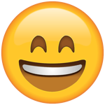 Smiling Emoji with Smiling Eyes